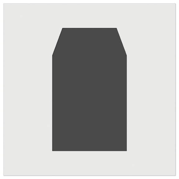 Gift Tag Shape Solid DIY Cookie Wall Craft Stencil - 3.5 Inch