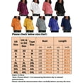 thumbnail image 2 of Womens Loose Tops Long Sleeve Casual T-Shirt Blouses Plus Size Holiday Shirts Tee, 2 of 2