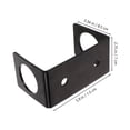 thumbnail image 2 of LRXIYODE Gym Equipment Part Black Steel Barbell Storage Rack Wall Mounted for Weightlifting, 2 of 8