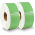 thumbnail image 1 of shiyou-- Compatible DYMO 30252 (1-1/8" x 3-1/2") Address & Barcode Replacement Labels - Compatible with Rollo, DYMO Labelwriter 450, 4XL & Zebra Desktop Printers[2 Rolls/700 Labels, Green], 1 of 4