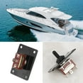 thumbnail image 3 of Marine Toggle Switch,  Aluminum Alloy DC 12V Toggle Switch 3 Position On / Off Up / Down Trim Tab Panel Breaker Replacement for Most 12V RV  Marine Boat Yacht, 3 of 8