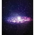 thumbnail image 3 of Galaxy Duvet Cover Set, Nebula Cloud in Milky Way Infinity in Interstellar Solar System Design Print, Decorative 3 Piece Bedding Set with 2 Pillow Shams, Queen Size, Purple Dark Blue, by Ambesonne, 3 of 3