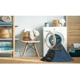 thumbnail image 2 of Ahgly Company Machine Washable Indoor Rectangle Transitional Steel Blue Area Rugs, 7' x 9', 2 of 7