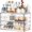 (2 Base, 2 Drawers) with Top, variant on Stackable Storage Drawers, Acrylic Bathroom Counter Organizer Clear Makeup Organizers for Vanity, Kitchen Cabinets, Bathroom, Undersink, Home Organization and Storage (2Top 3 Drawers,)
