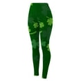 thumbnail image 6 of Baqcunre Yoga Pants Women St Day Leggings Irish Irish Sports Leggings With Soft And Slim Butt Lifts Womens Pants Compression Leggings For Women Workout Leggings For Women Green S-4XL, 6 of 6