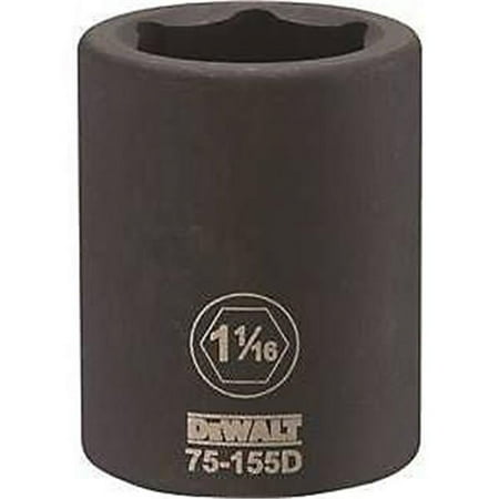 UPC: 0076174751550 | Stanley Tools 7517105 DWMT75155OSP Impact 0.75 Drive Socket  1.062