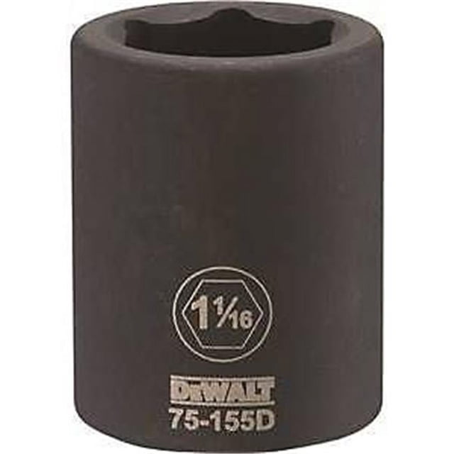 Stanley Tools 7517105 DWMT75155OSP Impact 0.75 Drive Socket, 1.062