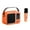 Orange, variant on CASAFUN Portable Handheld Bluetooth Speaker with Microphone for Singing，Ultra-Long Battery Life with a 1500mAh High-capacity Battery,DSP Chip,and 2.4G Wireless Technology for Indoor&Outdoor Party