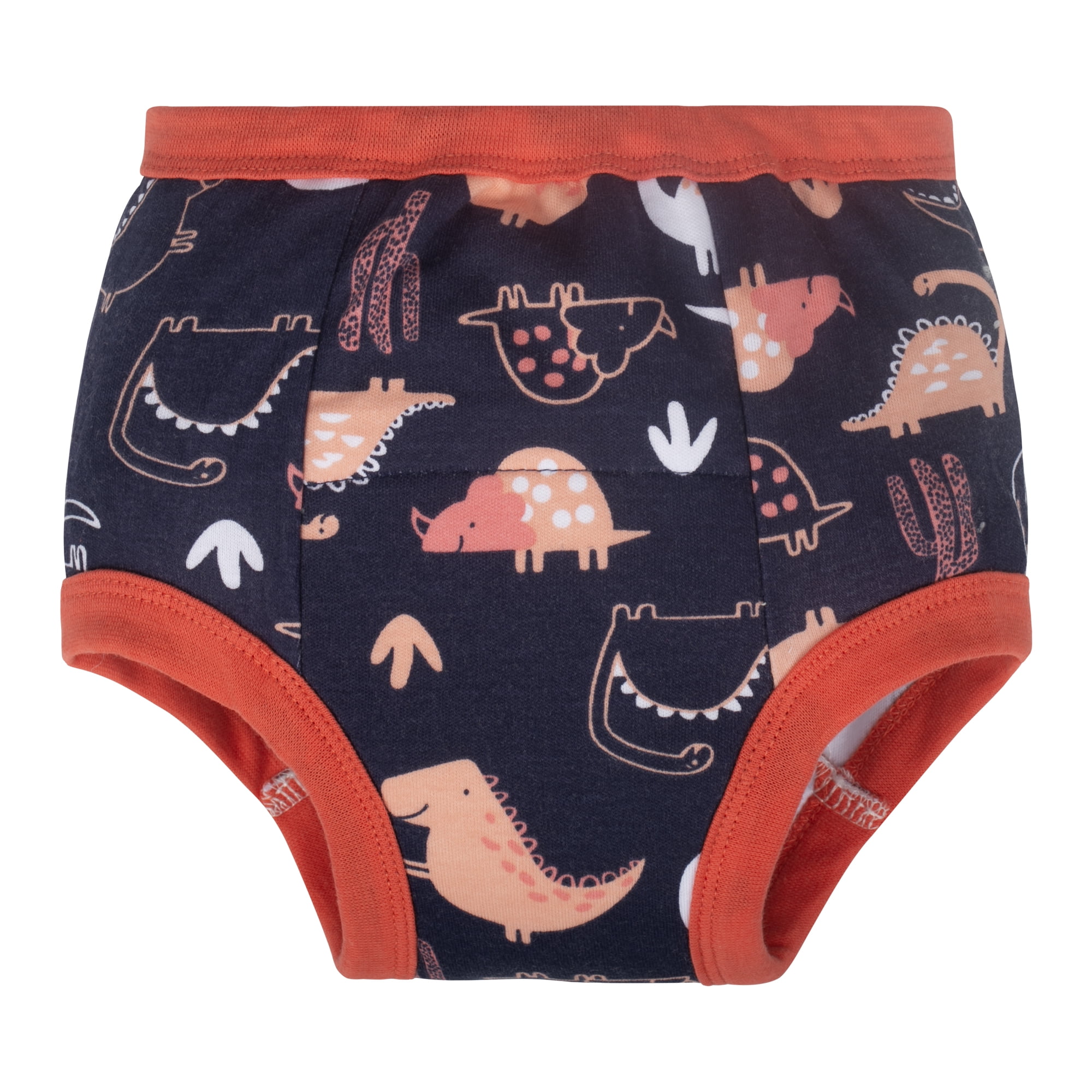BIG ELEPHANT 10-pack Baby Potty Training Underwear, Soft 100% Cotton Absorbent Training Pants for Boys & Girls, Ages 12M-10Y