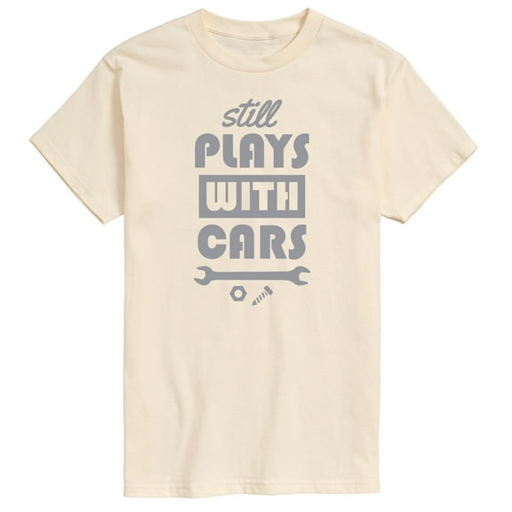Instant Message - Plays With Cars Still - Men's Short Sleeve Graphic T-Shirt