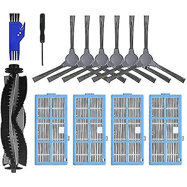 Repuestos para aspiradora Coredy R3500 R550 - Cepillo principal lavable para robot aspirador Coredy - Color: azul