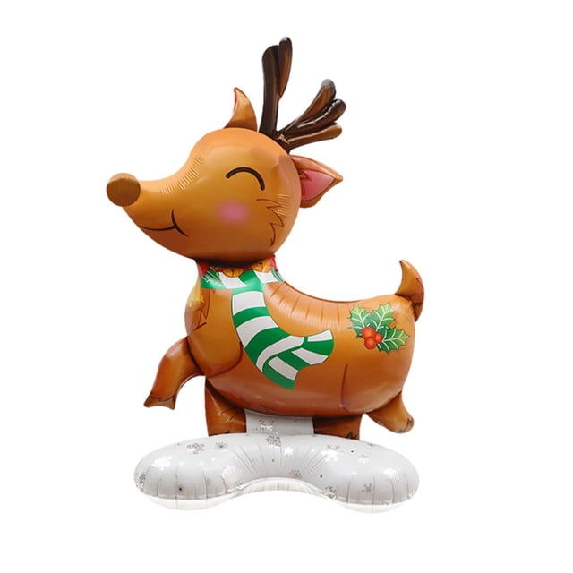 Destyer Beautiful Balloon Christmas Decorations Party Essentials Christmas Gifts multicolor Reindeer 1Set