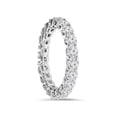 thumbnail image 2 of 2 1/2 Carat U Prong Diamond Eternity Ring 14K White Gold, 2 of 3