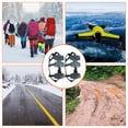 thumbnail image 4 of Crazyview Ice Cleats, Anti-Slip Grips Cleats, Ice Snow Grips 24 Teeth For Climbing Hiking, 4 of 8