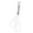 White, variant on White Stainless Steel Eyebrow Trimmer Scissor With Comb Precision Cutter