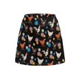 thumbnail image 2 of Uorisango Rooster Flower Golf Athletic Activewear Skorts Soft Fashionable Women's Active Performance Skort Casual Relaxed Womens Outing Wear Lightweight for Workout Pickleball, 2 of 7
