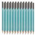 thumbnail image 1 of Uxcell 2B Drawing Pencils for Sketching, 24PCS Sketch Pencils for Drawing Art Pencils Graphite Wood Pre-sharpened for Drawing Sketching Artist, Hexagonal, Black Refill, Green/Black Pole, 1 of 6