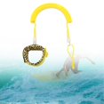 thumbnail image 3 of Surfboard Leash 10ft Paddle Board Ankle Strap TPU Portable Coiled Spring Leg Foot Rope Surfing Leash for Surfing Tied Surfboard Accessories Yellow, 3 of 8