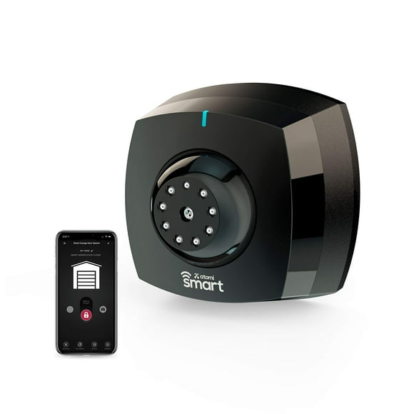Atomi Smart Garage Door Opener - Built-in Camera WiFi-Compatible with Alexa Google Assistant iOS Android and the Atomi Smart App Wireless Control Real-Time Notifications and Alerts