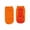 Orange, variant on ZQUUVOU Non Slip Grip Socks for Boys Girls Short Cotton Breathable Crawling Yoga Socks for Toddler 0-3 Years Yellow