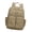 Khaki, variant on Women's Practical Backpack for Daily Commute Nylon Daypack Wear Resistant Multiple Pockets Ergonomic Shoulder Strap