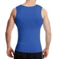 thumbnail image 4 of Miqool Men's Modal Tank Top Undershirts Sleeveless Slim Fitted Gym Bodybuilding Fitness Muscle T Shirts Breathable Body Shaper Compression Shirts, 4 of 6