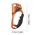 thumbnail image 2 of Equipador Equipo Escalada A Mano Al Aire Libre () Naranja, 2 of 9