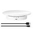 thumbnail image 2 of 360 Degree Electric Rotating Turntable Display Stand For Video Photography Props Speed Adjustable Display Turntable ,Quiet and Smooth, 2 of 7