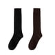 thumbnail image 1 of Whataatahia Calcetines de patinaje artístico calcetines de patinaje opacos hasta la rodilla de colores claros calcetines de nailon para patinaje, 1 of 5