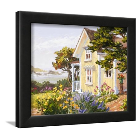 Victorian Seaside Haven Framed Print Wall Art By Erin Dertner