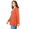 thumbnail image 3 of Woman Within Plus Size Babydoll Cardigan Sweater, 3 of 3