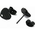 thumbnail image 3 of 10 Pc Heart Shape Stud Earrings Black Stainless Steel Everyday Illusion Jewelry Trendy Simple Earrings for Women Valentine's Day Birthday Festival Elegant Jewelry Gifts, 3 of 3