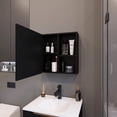 thumbnail image 2 of Wall-mounted Black Cabinet / Suitable for Bathroom Storage / Complementary to Any Decor, 2 of 4