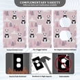 thumbnail image 3 of Light Switch Cover Switch Plate Outlet Cover Plug Cover for Electrical Unused Outlet Cover Panda and Clouds Pattern, 3 of 6