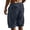 EJ10- Black, variant on Domzle Casual Shorts for Men Elastic Waist Drawstring Baggy Corduroy Beach Shorts Comfy Golf Summer Shorts with Pockets Navy 5XL