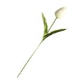 thumbnail image 3 of Inteprter Mini flor artificial, lirio único, tulipán, flor monarca, flor falsa de PU, decoración para el hogar y la Oficina, decoración para Flores artificiales blanco Inteprter HA6563-01B, 3 of 6