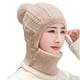 thumbnail image 3 of Guardurnaity Gorro de lana de punto para invierno y otoño para niña, gorro cálido, gorro de moda para deportes al aire libre, fiesta informal Sombreros Caqui Guardurnaity AP016143-07, 3 of 6