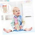 thumbnail image 2 of Baby Telephone Music Toy Sound Machine Kids Infant Early Educational Mobile Phone Gift Pink, 2 of 6