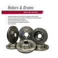 thumbnail image 4 of DK1173-2D Front Drilled Rotors and Semi-Metallic Brake Pads and Hardware Set Kit, 4 of 9