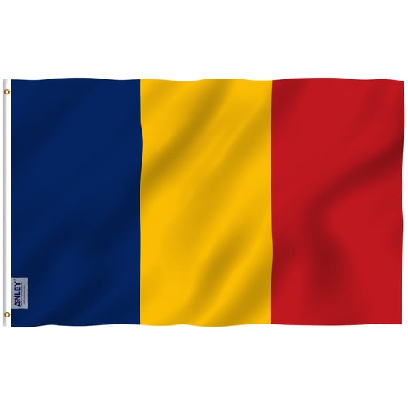 ANLEY 3x5 Feet Chad flag - Chadian Flags Polyester
