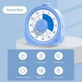 thumbnail image 1 of Wholesale Child-Friendly Visual Timer with Pointer+Digital Display - Rechargeable Pro Model in Sunny Blue for Effective Kids' Study Time Management and Focus Reminders (MTZ), 1 of 6