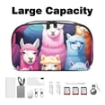 thumbnail image 3 of Alpaca Waterproof Oxford Fabric Charger Case with Charger Pouch, Cable Organizer, and Cord & Cable Organizer- Digital Travel Bag- 5.9x9.44x3.14 in, 3 of 6