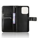 thumbnail image 2 of For Honor X5b Plus X5b Case Crazy Horse Texture PU Leather Phone Wallet Cover - Black, 2 of 5