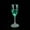 Green, variant on Kitchen cups Kitchen LED Luminous Cups Light Up Champagne Glasses Stemless Champagne Flutes Ambient Champagne Glasses Food Grade Creative Wine Glasses For Festivals Christmas (4.1 Oz Multi Color)