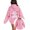 Pink, variant on ZHOGXU Girls Casual Hooded Sweatshirt Cartoon Letter Print Long Sleeve Pullover Hoodie With Pocket For Kids School Clothes Loose Fit Everyday Wear,Light Blue,12-13 Years
