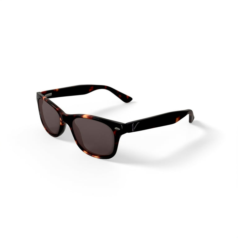 Veer Men's Sunglasses, SIXTY8 II - Demi Gray, Square, Plastic, 54