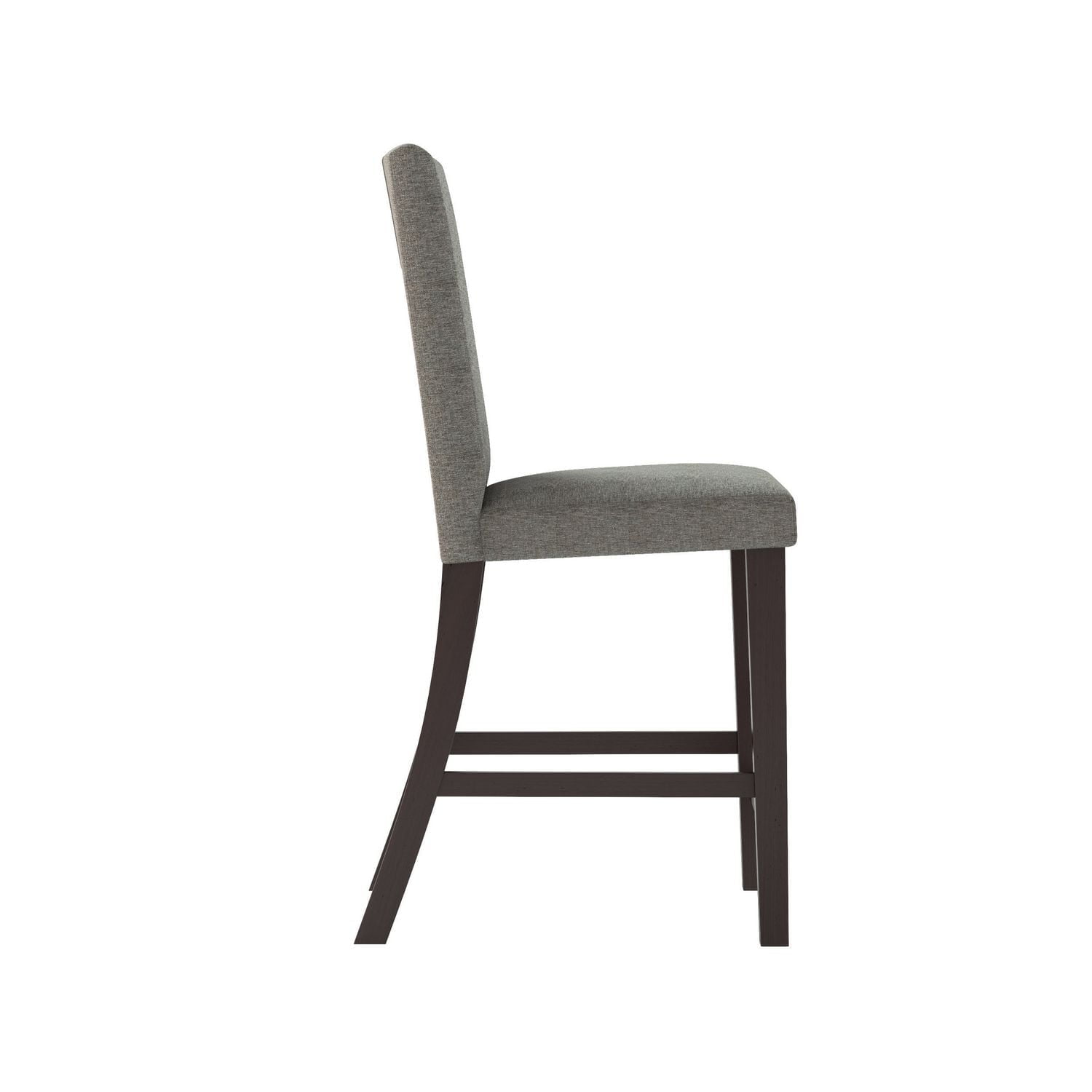 CorLiving Bistro Grey Sand Fabric Counter Height Dining Chairs