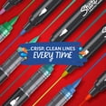 thumbnail image 6 of Sharpie Creative Markers, Water-Based Acrylic Markers, Bullet Tip, Assorted Colors,12 Count, 6 of 10