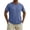 Blue, variant on DeHolifer Men's Workout Shirts Plus Size Quick Dry Athletic Running T-Shirts Lightweight Short Sleeve Sports Gym Tops White L