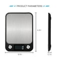 thumbnail image 3 of Digital Kitchen Food Scale Kitchen Weight Scales for Cooking Baking Food Scales, 3 of 9
